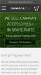 Mobile Screenshot of caravansplus.com.au